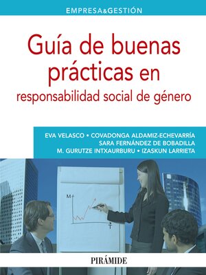 cover image of Guía de buenas prácticas en responsabilidad social de género